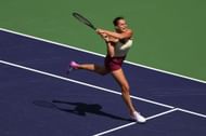 Aryna Sabalenka at the 2023 BNP Paribas Open.